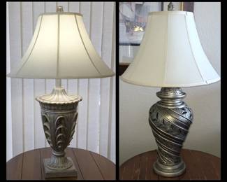2 Nice Large Table Lamps