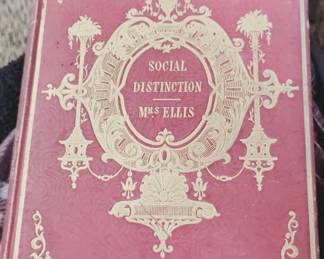 Social Distinction Mrs. Ellis