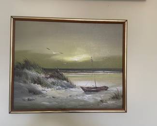 Beautiful oil painting on canvas