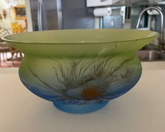 Large art glass boel