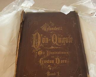 1800’s book with Dore’ etchings