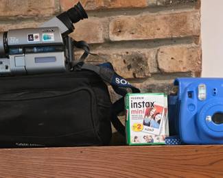 Sony Camcorder- Instax Camara