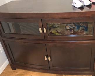 Mahogany Credenza