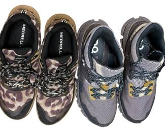 Merrell and On Cloud Hiking Shoes 8.5
