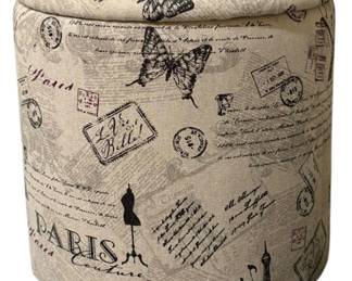 Upholstered Paris Foot Stool