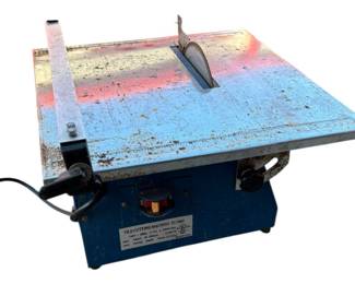 Vintage Tile Cutting Machine