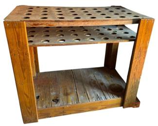 Handmade Yard Tool Rack