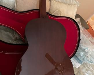 Epiphany EC-20 Madrid acoustic guitar, made in Japan. The guitar has serial number 1040749 - classical mode