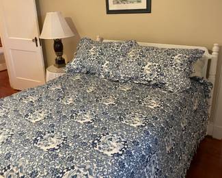 Painted, antique Queen/full size bed