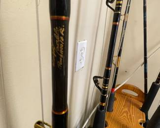 Additional deep sea fishing rods and reels