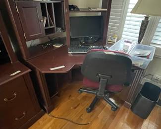 Office desk corner unit.  All pieces priced separately 