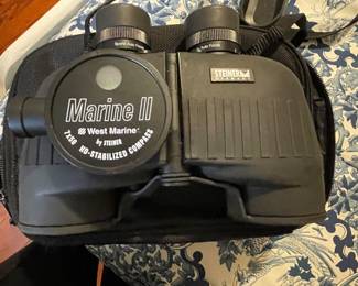 Steiner Marine compass binoculars.   $350.00