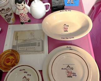 In case you were wondering about the Bob's Big Boy dishes, here they are.