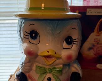 Blue Bird Cookie Jar