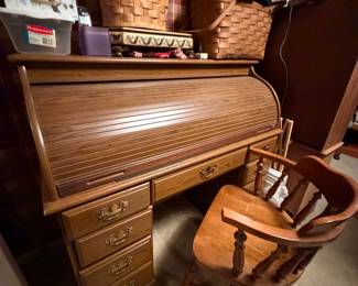 Presale item Roll Top desk $200