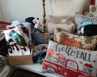 Decorative Pillows & Kitchen Towels for Every Season