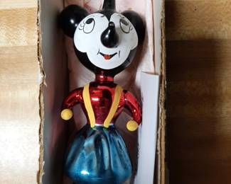 Italian Hand Blown, Hand Painted Vintage