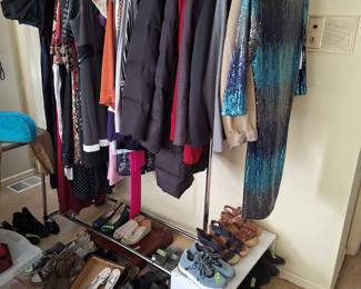 Dresses, Jackets, Coats and Shoes