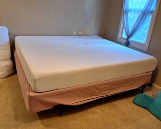 King Mattress, Box Spring and Frame