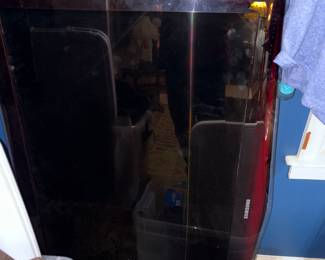 Samsung TV. Guaranteed to work. Not sure if the stands we have will fit this one or the one in the moving box. Might need to be mounted on the wall.