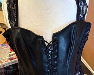 Nothing like a leather corset!!!