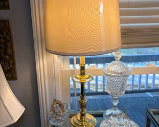 Baldwin Brass lamps!!!! I have not ever had a pair of Baldwin Brass lamps before!!!!!