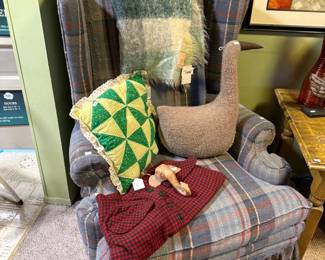 Green Hudson's Mohair Blanket