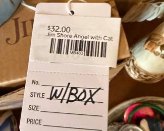 Jim Shore Angel with Cat