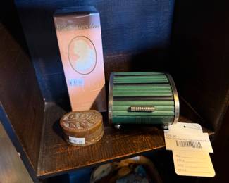 Park Sherman Roll Top Cigarette Box