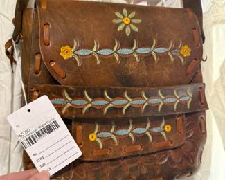 Vtg Mexican Made Purse