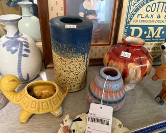 Carol Johnson Signed Vase