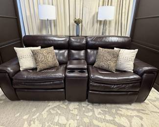 Power recliner couch
