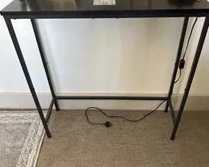 Modern Black Console Table / Entryway Table – Approx. 30” Wide