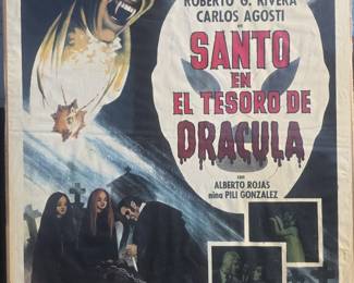 Collection of 1950s movie posters.