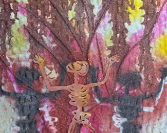 Francisco Toledo/Hendrix collaboration etching.