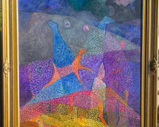 40 x 30 Philip North painting.