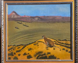 Large 1940s Arthur Taylor oil.