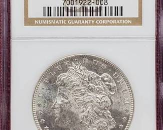 1879-S Morgan Silver Dollar NGC MS62
