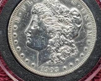 1903 Morgan Silver Dollare in Airtite, High Grade