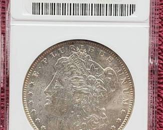 1901-O Morgan Silver Dollar ANACS MS63