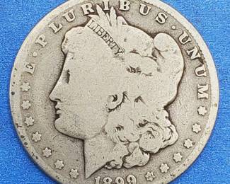 1899-O Morgan Silver Dollar