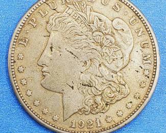 1921-S Morgan Silver Dollar