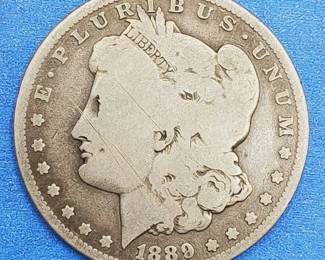 1889-O Morgan Silver Dollar