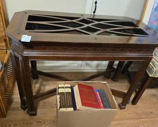 Base for glass table 4'x8'.  