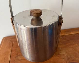 Swedish Stainless Modern Ice Bucket