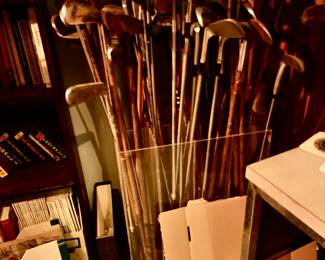 Unpriced golf clubs $1.00 each