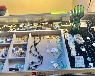 Much more jewelry; many sterling pieces