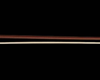 Antique Cello Bow with Sterling and Mother of Pearl 