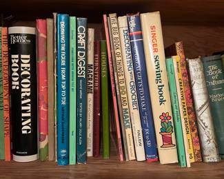 Decorating/Art/Crafts vintage books