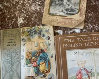 Nice selection of vintage/antique children's books